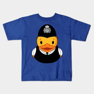 British Bobby Rubber Duck Kids T-Shirt